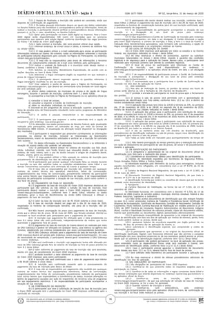 Documento assinado digitalmente conforme MP nº 2.200-2 de 24/08/2001,
que institui a Infraestrutura de Chaves Públicas Brasileira - ICP-Brasil.
Este documento pode ser verificado no endereço eletrônico
http://www.in.gov.br/autenticidade.html, pelo código 05302020033100036
36
Nº 62, terça-feira, 31 de março de 2020ISSN 1677-7069Seção 3
7.2.1.2 Depois de finalizada, a inscrição não poderá ser cancelada, ainda que
dependa de confirmação de pagamento.
7.2.1.3 Os dados pessoais informados devem ser iguais aos dados cadastrados
na Receita Federal para não inviabilizar a correspondência entre as informações. Antes de
realizar a inscrição, o participante deverá verificar a correspondência dessas informações
pessoais e, se for o caso, atualizá-las, na Receita Federal.
7.2.2 Optar pela participação no Enem 2020 digital ou impresso. Para o Enem
2020 digital serão disponibilizadas 100 (cem) mil inscrições para os primeiros
participantes que optarem pela edição digital, conforme distribuição das vagas previstas
no Anexo I do Edital do Enem 2020 digital.
7.2.2.1 Após concluir a inscrição, não será possível alterar essa opção.
7.2.3 Informar endereço de e-mail único e válido, e número de telefone fixo
ou celular válido.
7.2.3.1 O Inep poderá utilizar o e-mail cadastrado para enviar ao participante
informações relativas ao Exame. No entanto, todas as informações referentes à inscrição
do participante estarão disponíveis para consulta na Página do Participante, no endereço
<enem.inep.gov.br/participante>.
7.2.3.2 O Inep não se responsabiliza pelo envio de informações a terceiros
decorrente de cadastramento indevido de e-mail e/ou telefone pelo participante.
7.2.4 Indicar a unidade da federação e o município onde deseja realizar o
Exame, conforme o Anexo I deste Edital.
7.2.5 Solicitar, se necessário, Atendimento Especializado, de acordo com as
opções descritas no item 6 deste Edital.
7.2.6 Selecionar a língua estrangeira (inglês ou espanhol) em que realizará a
prova de Língua Estrangeira.
7.2.6.1 O participante deverá responder apenas às questões referentes à
língua estrangeira escolhida no ato da inscrição.
7.2.7 Criar cadastro e senha de acesso para a Página do Participante, no
endereço <sso.acesso.gov.br>, que deverá ser memorizada e/ou anotada em local seguro.
Ela será solicitada para:
a) alterar dados cadastrais, de município de provas e de opção de língua
estrangeira, durante o período de inscrição, conforme item 7.1 deste Edital;
b) acompanhar a inscrição na Página do Participante ou no aplicativo oficial do
Enem;
c) consultar o local de provas;
d) consultar e imprimir o Cartão de Confirmação da Inscrição;
e) obter os resultados individuais via internet;
f) inscrever-se em programas de acesso à educação superior, programas de
bolsa de estudos e/ou de financiamento estudantil, entre outros programas do Ministério
da Educação.
7.2.7.1 A senha é pessoal, intransferível e de responsabilidade do
participante.
7.2.7.2 O participante que esquecer a senha cadastrada terá a opção de
recuperá-la pelo endereço <sso.acesso.gov.br>.
7.3 As alterações nos dados provenientes da Receita Federal, após atualização
realizada pelo participante, devem ser solicitadas ao Inep, por meio da Central de
Atendimento 0800 616161. A visualização da alteração estará disponível na divulgação
dos resultados.
7.4 O participante é responsável por preencher corretamente as informações
prestadas no sistema de inscrição, inclusive as relacionadas ao Questionário
Socioeconômico, inserir os documentos solicitados e verificar se a inscrição foi concluída
com sucesso.
7.4.1 Os dados informados no Questionário Socioeconômico e os referentes à
situação do ensino médio não poderão ser alterados.
7.4.2 O participante deverá anexar no sistema de inscrição sua foto atual,
nítida, individual, colorida, com fundo branco que enquadre desde a cabeça até os
ombros, de rosto inteiro, sem o uso de óculos escuros e artigos de chapelaria (boné,
chapéu, viseira, gorro ou similares).
7.4.2.1 O Inep poderá utilizar a foto anexada no sistema de inscrição para
procedimento de identificação nos dias de realização do Exame.
7.5 O participante que prestar qualquer informação falsa ou inexata durante
a inscrição ou que não satisfizer todas as condições estabelecidas neste Edital e nos
demais instrumentos normativos será eliminado do Exame a qualquer tempo.
7.6 O Inep não se responsabiliza por inscrição não recebida por quaisquer
motivos de ordem técnica dos aparelhos eletrônicos, falhas de comunicação,
congestionamento das linhas de comunicação, procedimento indevido do participante
e/ou outros fatores que impossibilitem a transferência de dados. É de responsabilidade
exclusiva do participante acompanhar a situação de sua inscrição, assim como conferir o
seu local de provas.
8. DO PAGAMENTO DA TAXA DE INSCRIÇÃO
8.1 O pagamento da taxa de inscrição do Enem 2020 impresso destina-se ao
participante que não solicitou ou não obteve a isenção da taxa de inscrição. Esse
participante deverá realizar a inscrição para o Enem 2020 impresso pelo endereço
<enem.inep.gov.br/participante>, conforme item 7 deste Edital, informar os dados
solicitados, gerar a Guia de Recolhimento da União (GRU Cobrança) e efetuar o
pagamento da taxa de inscrição.
8.2 O valor da taxa de inscrição será de R$ 85,00 (oitenta e cinco reais).
8.3 A taxa de inscrição deverá ser paga até o dia 28 de maio de 2020,
respeitados os horários de compensação bancária, sob pena de a inscrição não ser
confirmada.
8.4 Não haverá prorrogação do prazo para pagamento da taxa de inscrição,
ainda que o último dia do prazo, 28 de maio de 2020, seja feriado estadual, distrital ou
municipal no local escolhido pelo participante para o pagamento da taxa.
8.4.1 A inscrição cujo pagamento for efetuado após a data estabelecida no
item 8.3 deste Edital não será confirmada, independentemente do motivo que tenha
acarretado o pagamento fora do prazo.
8.5 O pagamento da taxa de inscrição do Exame deverá ser realizado por meio
de GRU Cobrança e poderá ser efetuado em qualquer banco, casa lotérica ou agência dos
Correios, obedecendo aos critérios estabelecidos por esses correspondentes bancários.
8.6 A GRU Cobrança utilizada para o pagamento da taxa de inscrição do Enem
2020 impresso deverá ser gerada pelo endereço <enem.inep.gov.br/participante>. Em caso
de necessidade de reimpressão, o participante deverá gerar novamente a GRU Cobrança
no mesmo endereço.
8.7 Não será confirmada a inscrição cujo pagamento tenha sido efetuado por
meio de GRU Cobrança gerada fora do sistema de inscrição ou fora do prazo previsto no
item 8.3 deste Edital.
8.8 O valor referente ao pagamento da taxa de inscrição não será devolvido,
exceto em caso de cancelamento do Enem 2020 impresso.
8.9 É proibido transferir o valor referente ao pagamento da taxa de inscrição
do Enem 2020 impresso para outro participante.
8.10 A inscrição não será confirmada caso o valor do pagamento seja inferior
a R$ 85,00 (oitenta e cinco reais).
8.11 A inscrição será confirmada somente após o processamento do
pagamento da taxa de inscrição pelo Banco do Brasil.
8.12 O Inep não se responsabiliza por pagamento não recebido por quaisquer
motivos de ordem técnica dos equipamentos eletrônicos, falhas de comunicação,
congestionamento das linhas de comunicação, procedimento indevido do participante
e/ou outros fatores que impossibilitem a transferência de dados, inclusive alterações no
boleto de pagamento causadas por ação do requerente, de terceiros e/ou de programas
em seu equipamento eletrônico. É de responsabilidade do participante acompanhar a
situação de sua inscrição.
9. DA CONFIRMAÇÃO DA INSCRIÇÃO
9.1 O participante que teve a solicitação de isenção da taxa de inscrição para
o Enem 2020 aprovada terá a participação no Enem 2020 impresso confirmada após a
conclusão da inscrição.
9.2 O participante não isento deverá realizar sua inscrição, conforme item 7
deste Edital, e efetuar o pagamento da taxa de inscrição até o dia 28 de maio de 2020,
respeitados os horários de compensação bancária, para ter sua inscrição confirmada, após
o processamento do pagamento.
9.3 É de responsabilidade do participante acompanhar a situação de sua
inscrição e a divulgação do seu local de prova pelo endereço
<enem.inep.gov.br/participante>.
9.4 O Inep disponibilizará o Cartão de Confirmação da Inscrição pelo endereço
<enem.inep.gov.br/participante>, em data a ser divulgada. O Cartão informará a opção
pelo Enem 2020 impresso, o número de inscrição; a data, a hora e o local do Exame; a
indicação do(s) Atendimento(s) aprovado(s), caso tenha(m) sido solicitado(s), a opção de
língua estrangeira selecionada e as orientações relativas ao Exame.
10. DO LOCAL DE REALIZAÇÃO DO EXAME
10.1 O Enem 2020 impresso será aplicado em todos os estados e no Distrito
Federal, nos municípios indicados no Anexo I deste Edital.
10.2 Ao Inep reserva-se o direito de acrescentar, suprimir ou substituir
municípios relacionados no Anexo I deste Edital, visando à garantia das condições
logísticas e de segurança para a aplicação do Exame. Nesses casos, o participante será
realocado para município próximo que atenda às condições logísticas.
10.3 O local de prova do participante será informado no Cartão de
Confirmação da Inscrição, que será disponibilizado no endereço <
enem.inep.gov.br/participante> e no aplicativo oficial do Enem, em data a ser divulgada
pelo Inep.
10.3.1 É de responsabilidade do participante acessar o Cartão de Confirmação
da Inscrição e acompanhar a divulgação do seu local de prova pelo endereço
<enem.inep.gov.br/participante>.
10.3.2 É recomendado que o participante leve o Cartão de Confirmação da
Inscrição nos dois dias de aplicação do Exame.
11 . DOS HORÁRIOS
11.1 Nos dias de realização do Exame, os portões de acesso aos locais de
provas serão abertos às 12h e fechados às 13h (horário de Brasília-DF).
11.2 É proibida a entrada do participante no local de prova após o fechamento
dos portões.
11.3 O acesso à sala de provas será permitido com a apresentação de
documento de identificação com foto válido, conforme itens 12.2 ou 12.4, e dentro do
horário estabelecido neste Edital.
11.4 A aplicação das provas terá início às 13h30 e término às 19h, no primeiro
dia, 1º de novembro de 2020, e às 18h30, no segundo dia, 8 de novembro de 2020,
horário de Brasília-DF, nas cidades indicadas no Anexo I deste Edital.
11.4.1 A aplicação das provas para o participante com solicitação de tempo
adicional aprovada terá início às 13h30 e término às 20h, no primeiro dia,1º de novembro
de 2020, e às 19h30, no segundo dia, 8 de novembro de 2020, horário de Brasília-DF, nas
cidades indicadas no Anexo I deste Edital.
11.4.2 A aplicação das provas para o participante com solicitação de recurso
de vídeoprova em Libras aprovada terá início às 13h30 e término às 21h, no primeiro dia,
1º de novembro de 2020, e às 20h30, no segundo dia, 8 de novembro de 2020, horário
de Brasília-DF, em todos os estados e no Distrito Federal.
11.5 A ida ao banheiro antes das 13h (horário de Brasília-DF), após
procedimentos de identificação realizados na sala de provas, requer nova identificação do
participante para retorno à sala de provas.
11.6 Todas as salas terão um marcador para acompanhamento do tempo de
prova.
11.6.1 Não haverá prorrogação do tempo previsto para a realização das provas
em razão de afastamento do participante da sala de provas, de avisos e de procedimentos
durante a aplicação.
12. DA IDENTIFICAÇÃO DO PARTICIPANTE
12.1 É obrigatória a apresentação de via original de documento oficial de
identificação com foto para a realização das provas.
12.2 Consideram-se documentos válidos para identificação do participante:
a) Cédulas de Identidade expedidas por Secretarias de Segurança Pública,
Forças Armadas, Polícia Militar e Polícia Federal;
b) Identidade expedida pelo Ministério da Justiça para estrangeiros, inclusive
aqueles reconhecidos como refugiados, em consonância com a Lei nº 9.474, de 22 de
julho de 1997;
c) Carteira de Registro Nacional Migratório, de que trata a Lei nº 13.445, de
24 de maio de 2017;
d) Documento Provisório de Registro Nacional Migratório, de que trata o
Decreto nº 9.277 de 5 de fevereiro de 2018;
e) Identificação fornecida por ordens ou conselhos de classes que por lei tenha
validade como documento de identidade;
f) Passaporte;
g) Carteira Nacional de Habilitação, na forma da Lei nº 9.503, de 23 de
setembro de 1997;
h) Identidade funcional, em consonância com o Decreto nº 5.703, de 15 de
fevereiro de 2006 (crachá de servidor público municipal, distrital, estadual, federal e dos
Poderes Executivo, Legislativo e Judiciário).
12.3 Não serão aceitos documentos de identificação que não estejam listados
no item 12.2, como: protocolos; Carteira de Trabalho e Previdência Social; Certificado de
Dispensa de Incorporação; Certificado de Reservista; Certidão de Nascimento; Certidão de
Casamento; Título Eleitoral; Carteira Nacional de Habilitação em modelo anterior à Lei nº
9.503, de 1997; Carteira de Estudante; Registro Administrativo de Nascimento Indígena
(Rani); crachás e identidade funcional de natureza privada; cópias de documentos válidos,
mesmo que autenticadas ou documentos digitais apresentados eletronicamente.
12.4 O participante impossibilitado de apresentar a via original de documento
oficial de identificação com foto nos dias de aplicação por motivo de extravio, perda, furto
ou roubo poderá realizar as provas, desde que:
12.4.1 apresente boletim de ocorrência expedido por órgão policial há, no
máximo, 90 dias do primeiro dia de aplicação do Exame, e;
12.4.2 submeta-se à identificação especial, que compreende a coleta de
informações pessoais.
12.5 O participante que apresentar a via original do documento oficial de
identificação danificado, ilegível, com fisionomia diferente que não permita a completa
identificação dos seus caracteres essenciais ou de sua assinatura poderá prestar as provas
desde que se submeta à identificação especial, conforme item 12.4.2 deste Edital.
12.6 O participante não poderá permanecer no local de aplicação das provas,
assim entendido como as dependências físicas onde será realizado o Exame, sem
documento de identificação válido, conforme itens 12.2 e 12.4.1 deste Edital.
12.6.1 Caso o participante precise aguardar o recebimento de documento
válido listado nos itens 12.2 ou 12.4, deverá fazê-lo fora do local de provas.
12.7 Será coletado dado biométrico do participante durante a aplicação das
provas.
12.8 Ao Inep reserva-se o direito de efetuar procedimentos adicionais de
identificação nos dias de aplicação.
13. DAS OBRIGAÇÕES DO PARTICIPANTE
13.1 São obrigações do participante do Enem 2020 impresso:
13.1.1 Certificar-se de que preenche todos os requisitos exigidos para a
participação no Exame.
13.1.2 Certificar-se de todas as informações e regras constantes deste Edital e
das demais orientações que estarão disponíveis no endereço <portal.inep.gov.br/enem> e
no aplicativo oficial do Enem.
13.1.3 Certificar-se, antes da inscrição, pelo endereço
<enem.inep.gov.br/participante>, de que sua solicitação de isenção da taxa de inscrição
do Enem 2020 impresso, se for o caso, foi aprovada.
13.1.4 Guardar número de inscrição e senha.
13.1.5 Certificar-se, com antecedência, pelo endereço
<enem.inep.gov.br/participante> e/ou pelo aplicativo oficial do Enem, da confirmação de
sua inscrição e do local onde realizará as provas.
 