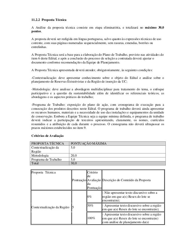 Edital icmbio pesquisa