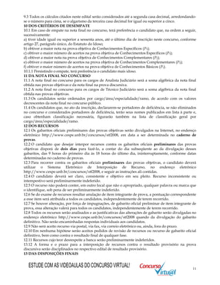 Edital concurso STF 2008