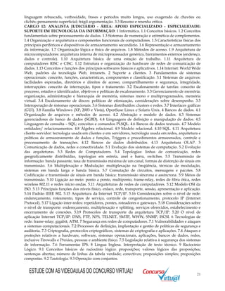 Edital concurso STF 2008