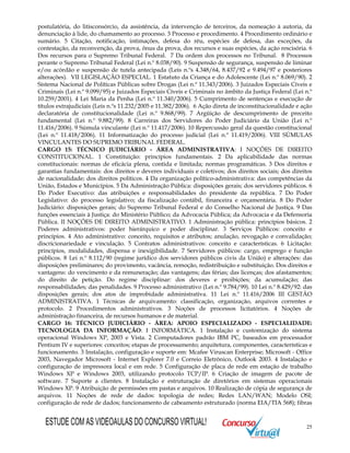 Edital concurso STF 2008