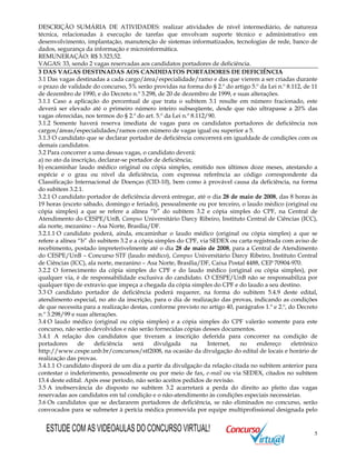 Edital concurso STF 2008