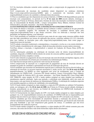 Edital concurso STF 2008