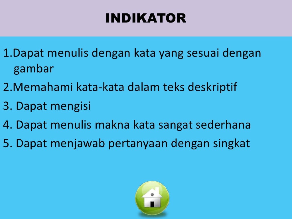 Materi Pembelajaran Bahasa Inggris Kelas V (Went Camping)