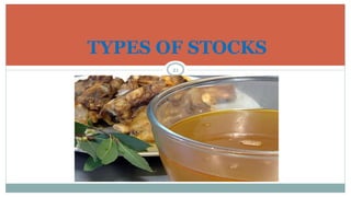 21
TYPES OF STOCKS
 