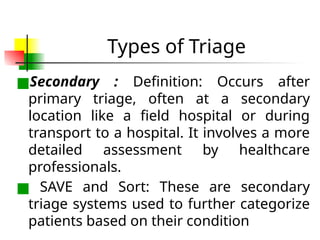 Comprehensive Triage powerpoint for Nurses | PPTX