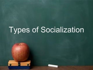 Types of Socialization
 