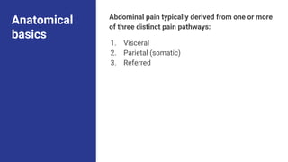 Acute abdominal pain evaluation in emergency department | PDF