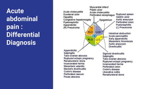 Acute abdominal pain evaluation in emergency department | PDF