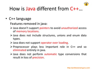 Introduction to Java | PDF | Programming Languages | Computing