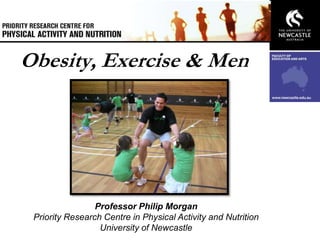 Obesity, Exercise & Men

Professor Philip Morgan
Priority Research Centre in Physical Activity and Nutrition
University of Newcastle

 