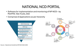 National programme for prevention and control of non communicable ...