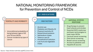 National programme for prevention and control of non communicable ...