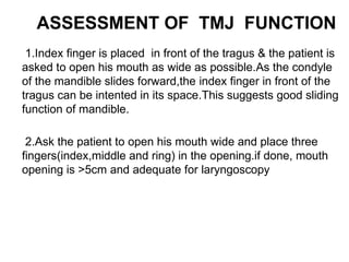 Tmj Index.pdf EDITED PPT anesthesia AIRWAY ASSESSMENT.pptx