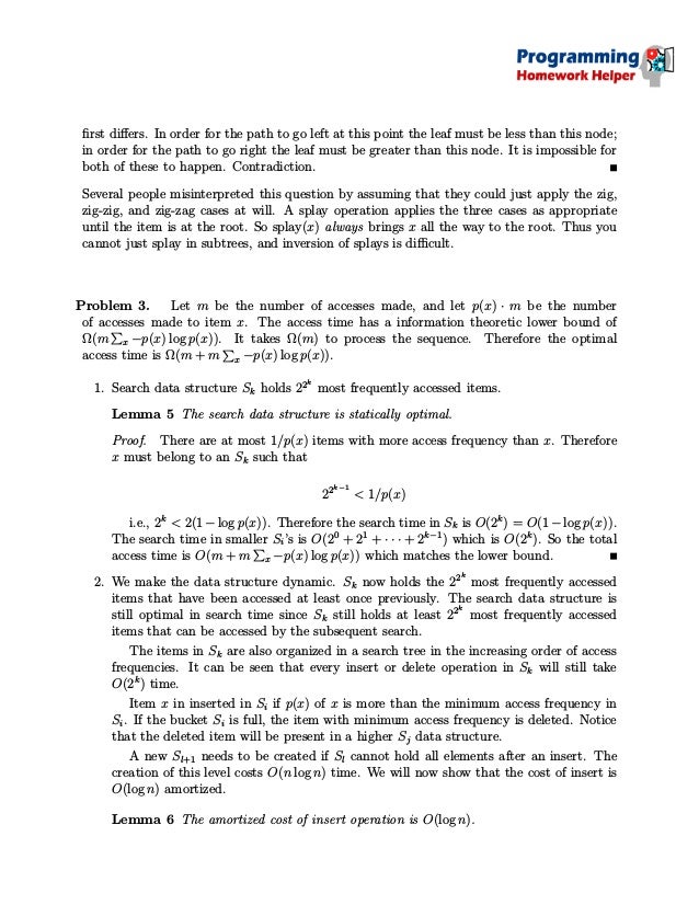 Data structures assignment questions image