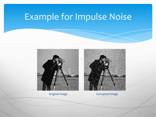 impulse noise filter | PPTX