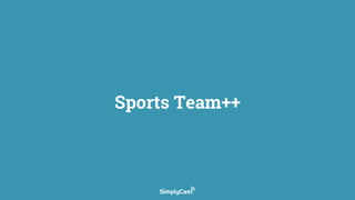 Sports Team++
 