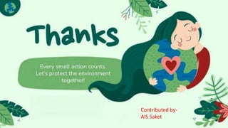 Contributed by-
AIS Saket
 