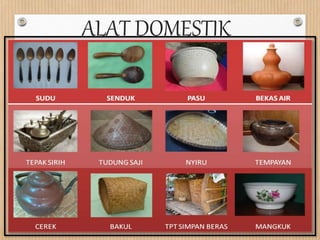 ALAT DOMESTIK
 