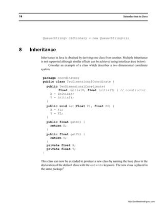 Introduction to JAVA | PDF | Programming Languages | Computing