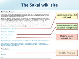 Wiki page exampleJuly 20091110th Sakai Conference - Boston, MA, U.S.A.