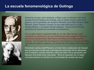 Edith Stein, fenomenología, neotomismo y personalismo | PPTX