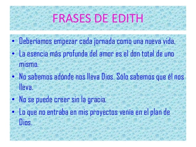 Edith stein power point