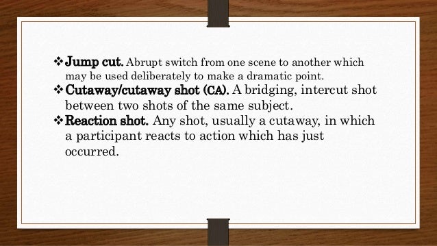 Aspects of video editing picture