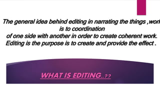 Editing | PPTX