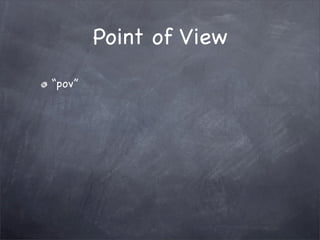 Editing and Revision