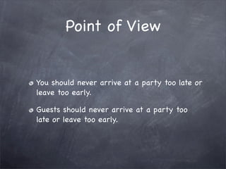 Editing and Revision