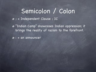 Editing and Revision