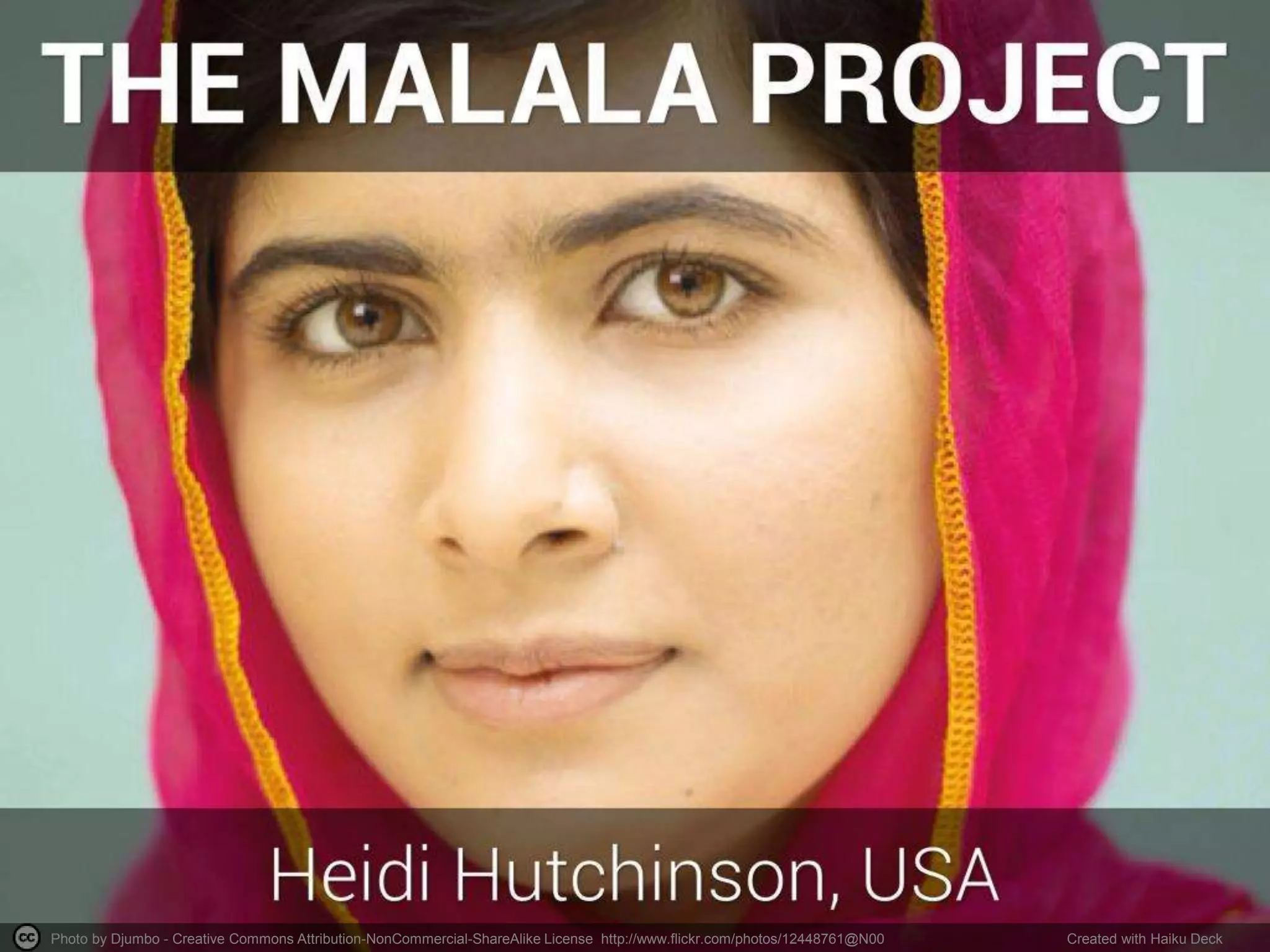 Photo by Djumbo - Creative Commons Attribution-NonCommercial-ShareAlike License http://www.flickr.com/photos/12448761@N00 Created with Haiku Deck 
 