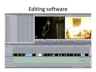 Editing software 