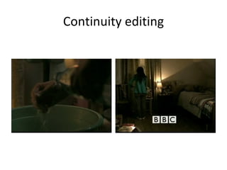 Continuity editing 