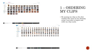 Editing evidence log | PPTX