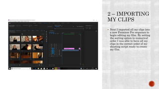 Editing evidence log | PPT
