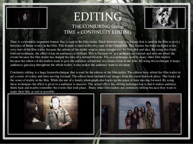 Editing