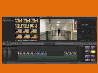 Editing poster, syncing voiceover