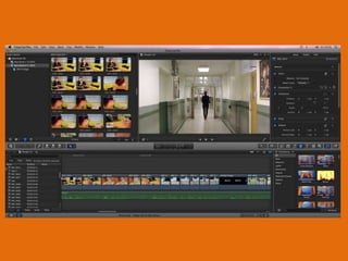 Editing poster, syncing voiceover
