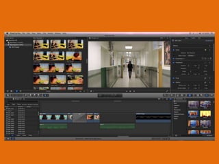 Editing poster, syncing voiceover