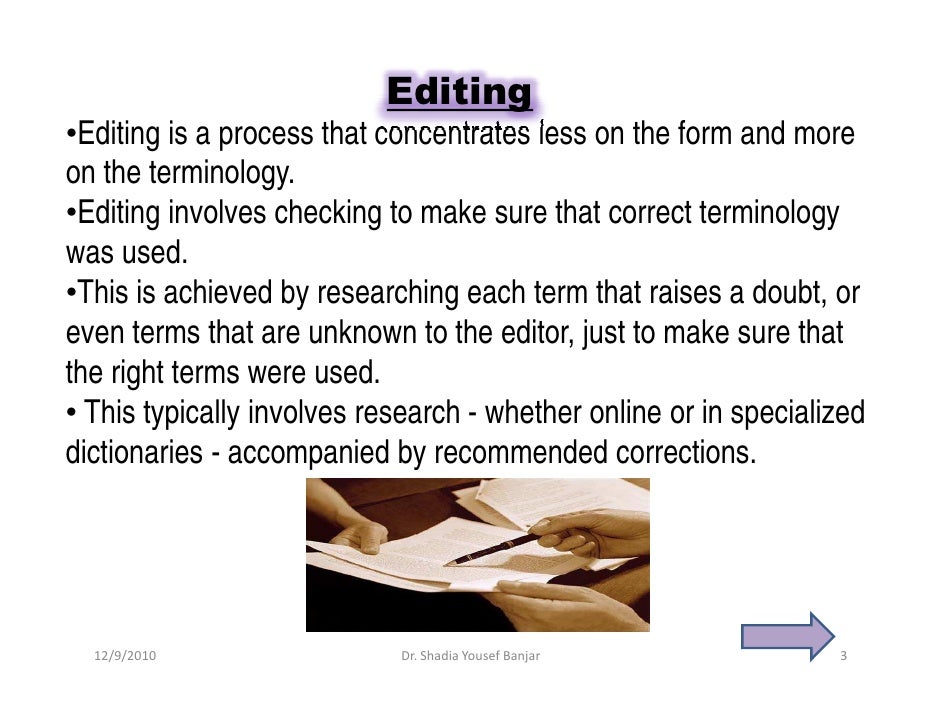 What is proofreading