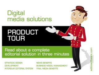 Digital media solutions for publishers