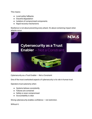 Cybersecurity Challenges and Solutions in Autonomous Factories | PDF