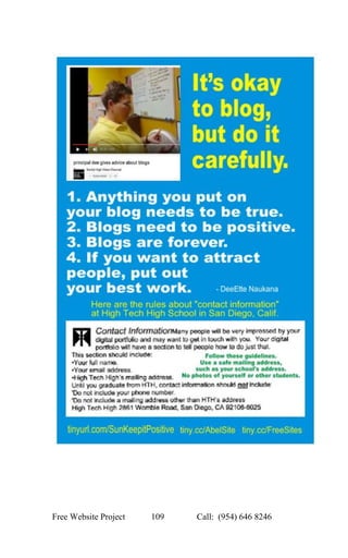 
 
Free Website Project            109               Call:  (954) 646 8246  
 