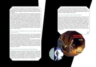 Il est nécessaire de bouger les modèles dès à présent pour proposer
au lecteur une offre développée et accessible d’un point de vue tarifaire.
Actuellement, les pure players sont les mieux placés pour se positionner sur ce
marché. L’édition numérique offre de nombreuses opportunités en termes de
contenus et d’idées nouvelles autour du livre.
Quels sont les projets à venir chez Encre Nomade ?
Nous avons beaucoup d’autres projets narratifs. A terme, le site Season 13 se
rapprochera d’une librairie avec une offre développée classée par genre et par
âge. Pour le moment, nous sommes deux et nous concentrons sur la construc-
tion d’une communauté. Tous les développements informatiques sont faits en
interne mais nous externalisons le game-design, l’illustration, l’animation, le
sound design et travaillons avec des freelances. Nous recourons également à des
auteurs externes. Cela permet d’avoir des styles différents et différentes lignes
éditoriales. L’objectif est d’être six en interne à la fin de l’année en recrutant
un community manager, un graphiste, un responsable d’édition, un assistant…
Notre idée est de proposer une nouvelle manière de lire aux jeunes en utili-
sant l’interactivité pour les immerger dans l’histoire et leur redonner le goût
de la lecture.
J’ai rencontré des adolescents et des professeurs pour arriver au
constat que les jeunes lisaient de moins en moins. Il m’est apparu naturel
de leur proposer une expérience de lecture sur un support numérique, tablette,
téléphone ou encore ordinateur. L’idée de base était de pouvoir lire sur tous
les supports.
Il y a près de 3 ans, j’ai étudié les habitudes de consommation des adolescents.
Le soir, lorsqu’ils rentrent de cours, ils vont sur leur ordinateur qui apparaissait
alors comme le support principal. Mais, dans la volonté d’anticiper les évo-
lutions de consommation, j’ai souhaité me positionner sur les autres supports
numériques également dès le début. Face à cette question du multi-support, j’ai
choisi le HTML5 pour développer mon offre de lecture interactive. J’ai tout de
suite écarté l’idée de recourir au développement d’applications mobiles pour
des questions de temps et de coûts. Il aurait fallu développer une application
par chapitre, sous différents OS, et cela sous-entendait une présence unique-
ment sur les mobiles. Nous ne sommes pas non plus présents sur les liseuses
car les tablettes semblent un support privilégié. Le seul inconvénient est de ne
pas être présent dans un format plus standard chez les éditeurs : l’ePUB 3. Nous
ne l’avons pas choisi car il ne permet pas autant d’interactivité que l’HTML 5,
même s’il utilise l’HTML 5.
Quel est le modèle économique choisi par Encre Nomade pour la
marque Season 13 ?
J’ai opté pour un modèle payant avec deux offres : soit l’achat d’un épisode à
0.99 euros, soit l’achat de la série de 6 épisodes à 4.49 euros. Le premier épisode
demeure néanmoins gratuit. Il s’agit d’un modèle de base qui pourra évoluer.
Il est également envisagé de construire des contenus spécifiques sur demande à
destination des collèges et des lycées par exemple.
L’éducation nationale s’intéresse fortement à ce type de contenus numériques.
Nous avons réalisé une étude, avec le laboratoire de recherche Ureca de Lille
3, qui a démontré que l’utilisation de récits numériques dans l’enseignement
favorisait la mémorisation. Elle était de 31% supérieure avec l’utilisation des
supports proposés par Encre Nomade que par le biais de la lecture classique
ou d’un livre homothétique. L’interaction et l’immersion dans l’histoire sont à
l’origine de ce résultat.
Quelle est ta perception du marché de l’édition numérique ?
Si on regarde ce qui se passe aux Etats-Unis, où les ventes de livres numériques
ont dépassé les ventes de livres papier, il semble évident que ce marché est en
pleine croissance. Le livre numérique ne remplacera pas le livre papier mais
des perspectives de développement sont évidemment présentes. Les éditeurs
traditionnels doivent donc également s’adapter à cette évolution et faire évo-
luer leur offre. Les questions du prix du livre et de l’adaptation de la chaîne de
valeur traditionnelle sont actuellement au cœur de cette question.
X
 