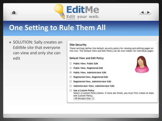 Eureka: The Team Likes it!NEW PROBLEM: Bob has a great idea on how to make Sally’s ideas even better