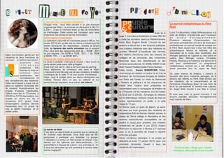L’accueil des nouveaux résidents
                                       Chaque mois , vous êtes conviés à un pot d’accueil                                                                   Le journal radiophonique du Père
                                       organisé par Marc. Le prochain se déroulera le 06/01                                                                 Noël
                                       à 20H : .C’est un moment festif, un lieu de rencontres
                                       et d’échanges. Cette soirée est l’occasion pour vous                                                 Suite de la     Lundi 14 décembre, c'était l'effervescence à la
                                       d’exprimer vos envies en terme d’animation.                                                                          salle de théâtre, transformée pour l'occasion
                                                                                                     page 1. Lors des précédentes années, PEC 44
                                       Information importante                                        a invité les écrivains Jean-Luc Raharimanana,
                                                                                                                                                            en      studio      d'enregistrement.
                                       La cotisation culturelle et mutualiste passe à 6€ au 1er                                                             Plusieurs séances d'improvisation, les
                                       janvier 2010 afin qu’elle soit au même montant que les        Kossi Efoui, Eugène Ebode. L’accueil de ses            semaines précédentes ont servi de base pour
                                       autres structures de l’association… Océane et Grand           auteurs a donné lieu a des lectures publiques,         confectionner un journal rempli de scoops sur
                                       Voile. Le barème des tarifs animation est le suivant:         une création théâtrale avec des habitants du           le Père Noël. Jouant tour à tour les rôles des
                                       Pour ceux dont les ressources sont de — 500€ : 30%            quartier Malakoff (L’inquiétude des hérons),           présentateurs Michel et Michèle, de la
                                       du prix négocié /De 500€ à 750€ : 50% / De 750€                                                                      spécialiste de la mode Jean Guelebells, des
Cette commission, gérée par les                                                                      des ateliers d’écritures avec des classes de           envoyés spéciaux en Laponie ou des lutins en
                                       à 900€: 70% / + de 900€: 80%.
résidents et deux membres du                                                                         collèges et de primaires, des rencontres               colère, Alex, Mickaël, Lorena, Christelle,
conseil d’administration,              Rappel de règles élémentaires
                                       Le local à poubelle n’est pas le couloir, il faut ouvrir la   littéraires dans des bibliothèques et des              Halinka, Shoshana et Fabienne ont donné de la
                soutient        les                                                                                                                         voix pour confectionner un programme
                                       porte située juste avant celle grillagée!.                    centres socioculturels. En 2008/2009 l’invité
                in i t i a ti ve s                                                                                                                          radiophonique exclusif, qui a été diffusé en
                collectives.    Elle   Il faut trier son verre –Bac à verre en bas du parking-       était Youssef Haddad poète franco libanais.
                                       Nous déplorons de nombreux vols dans le foyer:                                                                       avant première lors du repas de Noël.
                favorise la mise en                                                                  Cette année, Kazem SHAHRYARI, Poète,
                commun         des     L’exposant s’est fait volé une de ses créations, le boîtier   dramaturge et metteur en scène né en Iran et
                                       numérique de la salle TV et une sourie d’ordinateur …                                                                De cette séance de théâtre, il restera le
                expériences, des                                                                     directeur de nombreuses troupes de théâtre             souvenir des bons moments partagés, de la
                connaissances et       hélas, c’est le budget anim qui devra remboursé ces
                                       méfaits. Pensez donc un peu au collectif et aux               sur Paris est l’invité. Le choix du thème est          lecture des lettres au Père Noël écrites par
des compétences des résidents.                                                                                                                              les résidents, de la concentration et de
Cette commission a aussi mis en        personnes qui exposent, vous autres, les voleurs.             « Théâtre et politique » et les séquences de
                                                                                                                                                            l'ambiance travailleuse (pour ne pas faire de
place un système d’entraide afin                                                                     travail avec l’auteur sont préparées en                bruit qui parasiterait la bande) mais joyeuse,
de soutenir financièrement les                                                                       concertation avec la compagnie de théâtre de           du Jingle Bells chanté à tue tête à minuit.
projets d’actions individuelles.                                                                     la « Tribouille » et les résidents lors de l’atelier
Celle-ci aura lieu le 13 janvier, à                                                                                                                         Si vous avez raté ce grand moment, il est
                                                                                                     du lundi soir à 20h30… Échanges et réflexion
20h30 au FJT Embarcadère. Les                                                                                                                               encore possible d'écouter l'enregistrement
projets en cours sur les 4                                                                           sur la thématique, écriture, travail de mise en
                                                                                                                                                            mp3 auprès de Marc.
structures (FJT grand Voile,                                                                         scène représentation en public à la salle
Embarcadère, Océane, Service                                                                         Vasse le 11 juin.
Passerelle) sont: Un projet hip                                                                      Le thème, juste un point de départ, va servir
hop, un atelier mosaïque et un
                                                                                                     de base aux trois groupes (les résidents de
atelier jardin.
                                                                                                     l’association Édit de Nantes Habitat Jeunes, la
                                                                                                     classe de 3ème collège le Reinetière et des
                                                                                                     centres socioculturels susceptibles de se
                                                                                                     joindre à nous) pour produire une création
                                                                                                     échelonnée de janvier à juin 2010. Kazem
                                       La soirée de Noël:                                            Shahryari va séjourner à Nantes à 7 reprises
                                       C’est dans un esprit festif et convivial que la soirée de     pour 2 ou 3 journées de travail à répartir
                                       fin d’année s‘est déroulée. Vous étiez plus de 60             entre les groupes.
                                       personnes à participer aux festivités. Le groupe              Venez nombreux participer à ce projet qui
                                       « néssiopa » a connu un réel succès et chacun a pu
                                                                                                     débutera le lundi 11 janvier 2010 pour une
                                       danser sur les rythmes jazz latino-américain.... Un
                                       grand Merci à l’équipe de cuisine , aux animateurs , et       première rencontre. Ouvert à tous les
                                       à tous les bénévoles qui ont contribué à rendre cette         résidents de l’association.                                Concentration oblige pour l’atelier
                                       soirée magique!!!.                                                                                                      mosaïque, découverte d’une nouvelle
 
