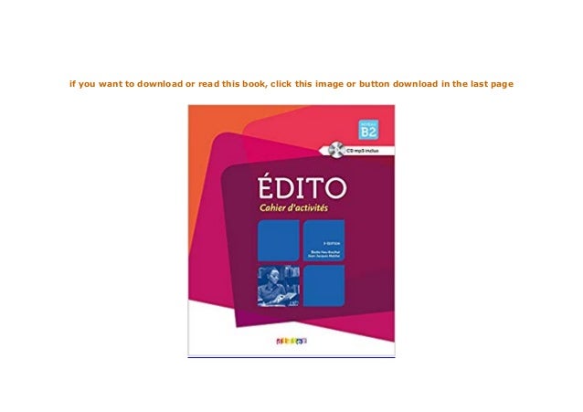 edito b2 pdf download