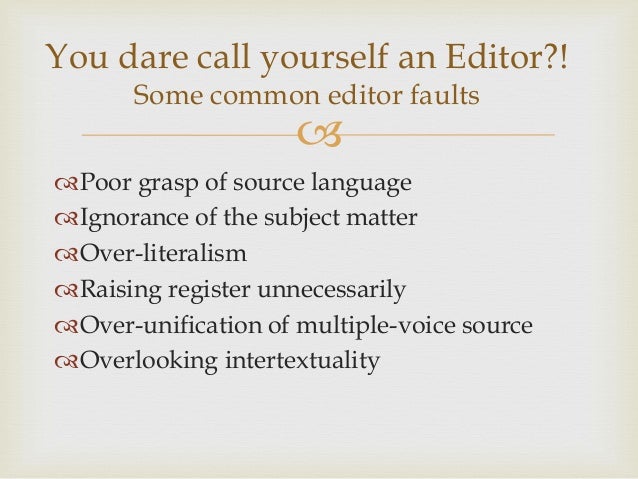 Editors Translators Chronicle Of A Feud Foretold